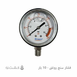 فشار سنج روغنی